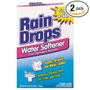  Rain Drops Water Softener, 42 Fluid Ounce (Pack of 2 