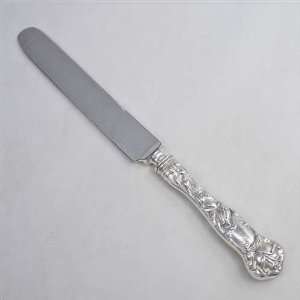  Bridal Rose by Alvin, Sterling Luncheon Knife, Blunt 