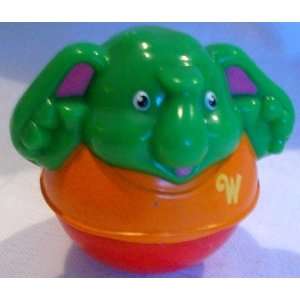  Playskool Weebles, Green Elephant, Replacement Figure Toy 