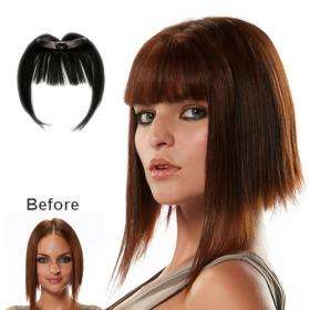 Brand New Item 100% Human Hair easiHair Colour 4 Brownie Finale Length 