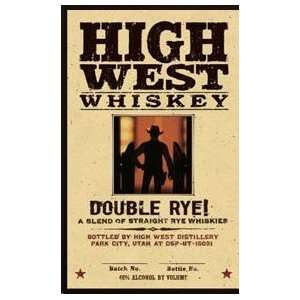  High West Whiskey Double Rye @92 750ML Grocery & Gourmet 