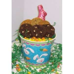   Brownie Chunk and Chocolate White Chocolate Chip 1lb. Blue Bunny Pail