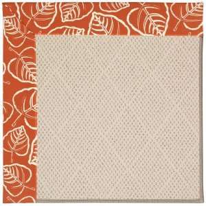  Capel Zoe White Wicker 840 Sepia 12 x 15 Area Rug