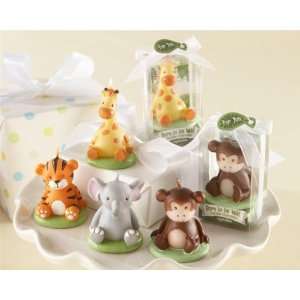  Born to Be Wild Jungle Animal Candle Favors